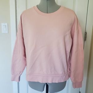 Athleta Sundown Sweatshirt II, Size XS, Pink